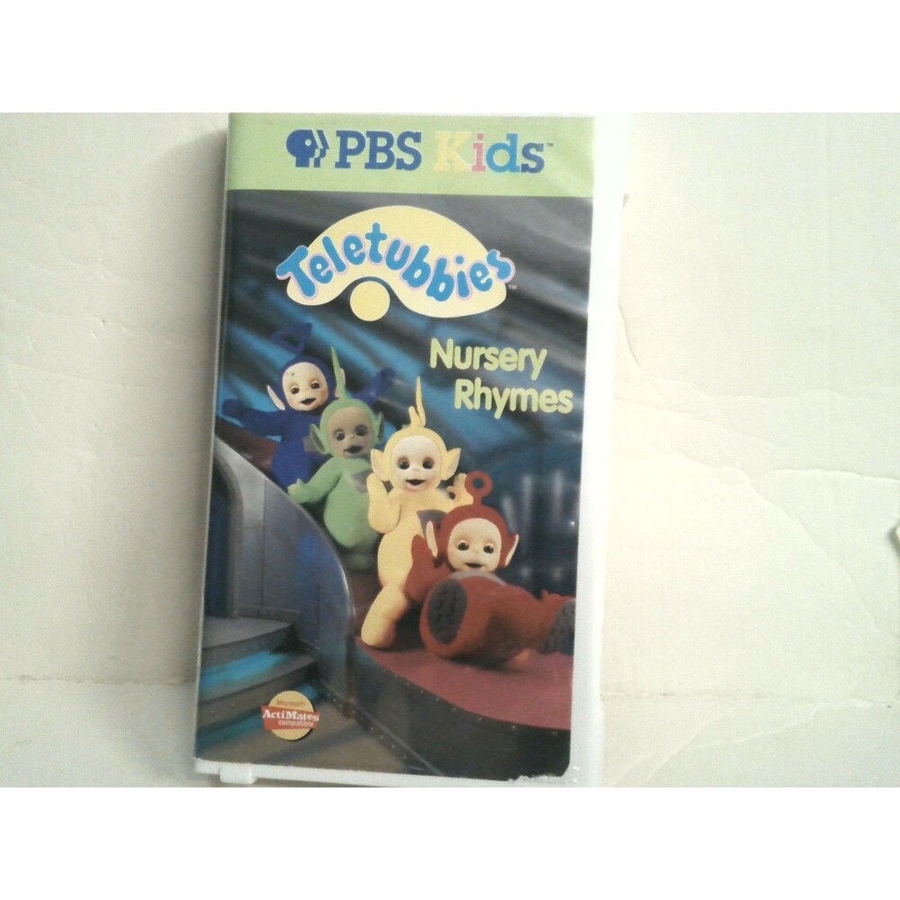 PBS Kids Teletubbies Nursery Rhymes VHS Vol 3 1998 Ragdoll Productions Hardshell